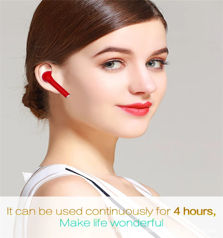 2019 For Apple Air TWS i7 i7s TWS Pods Mini Wireless Bluetooth Earbuds Earbud Earphones Earphone & Headphone Headphones - ANKUX.COM