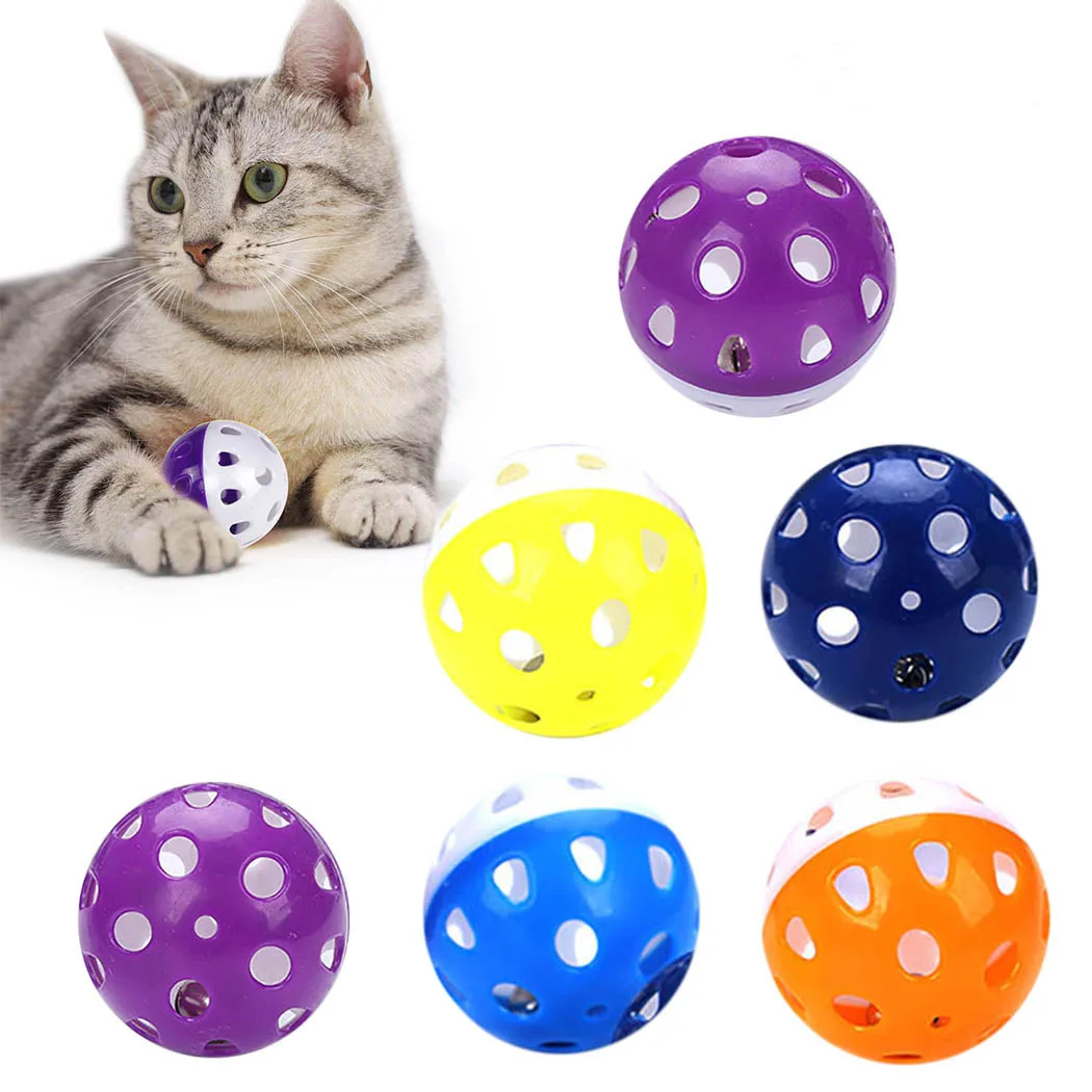 

Wholesale Free Sample Interactive Cat Toy Cat Toy Ball with Bell