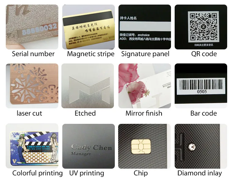 2019 metal card