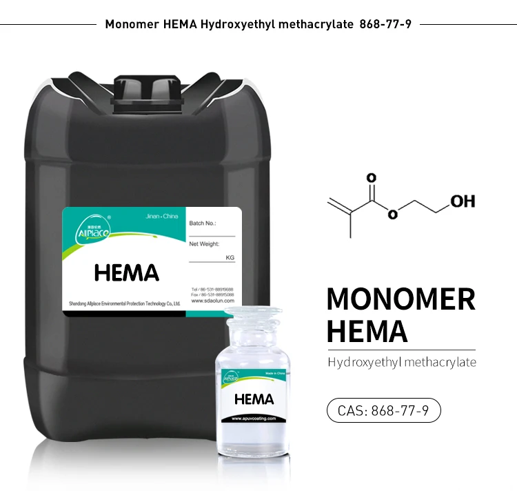 2-hydroxyethyl Methacrylate HEMA Mnomer 868-77-9