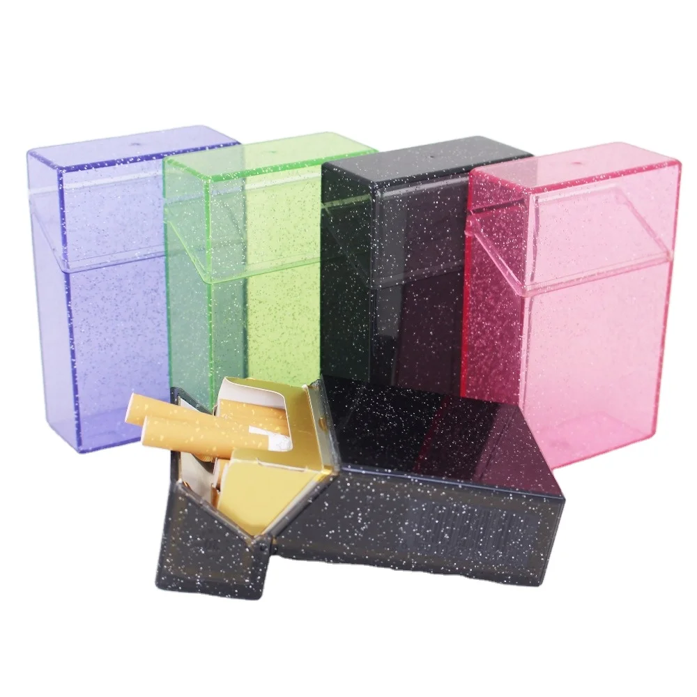 
Popular Bling Bling Plastic Cigarette Case 