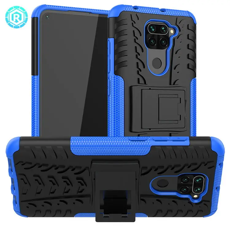 

Hybrid Dazzle Rugged Shockproof Back Cover Note 9 Phone Case For Xiaomi Redmi Note 9 Phone Case, Black, blue, green, pink, purple, red, white, yellow