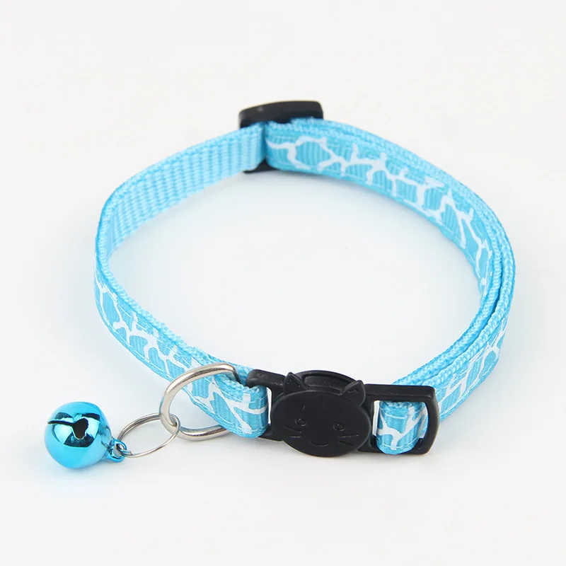 

The Latest Pet Dog Collar Cat Collar With Bell Adjustable Pet Collar, As picture
