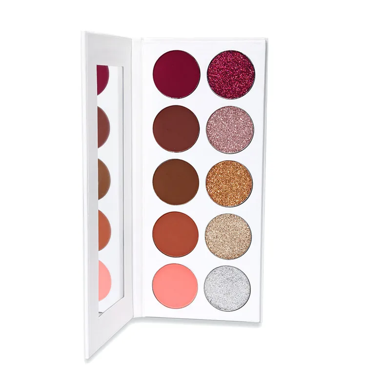 

multi colored makeup eyeshadow palette private label glitter Cosmetic high pigment long lasting colorful matte eyeshadow, Matte.shimmer.glitter colors
