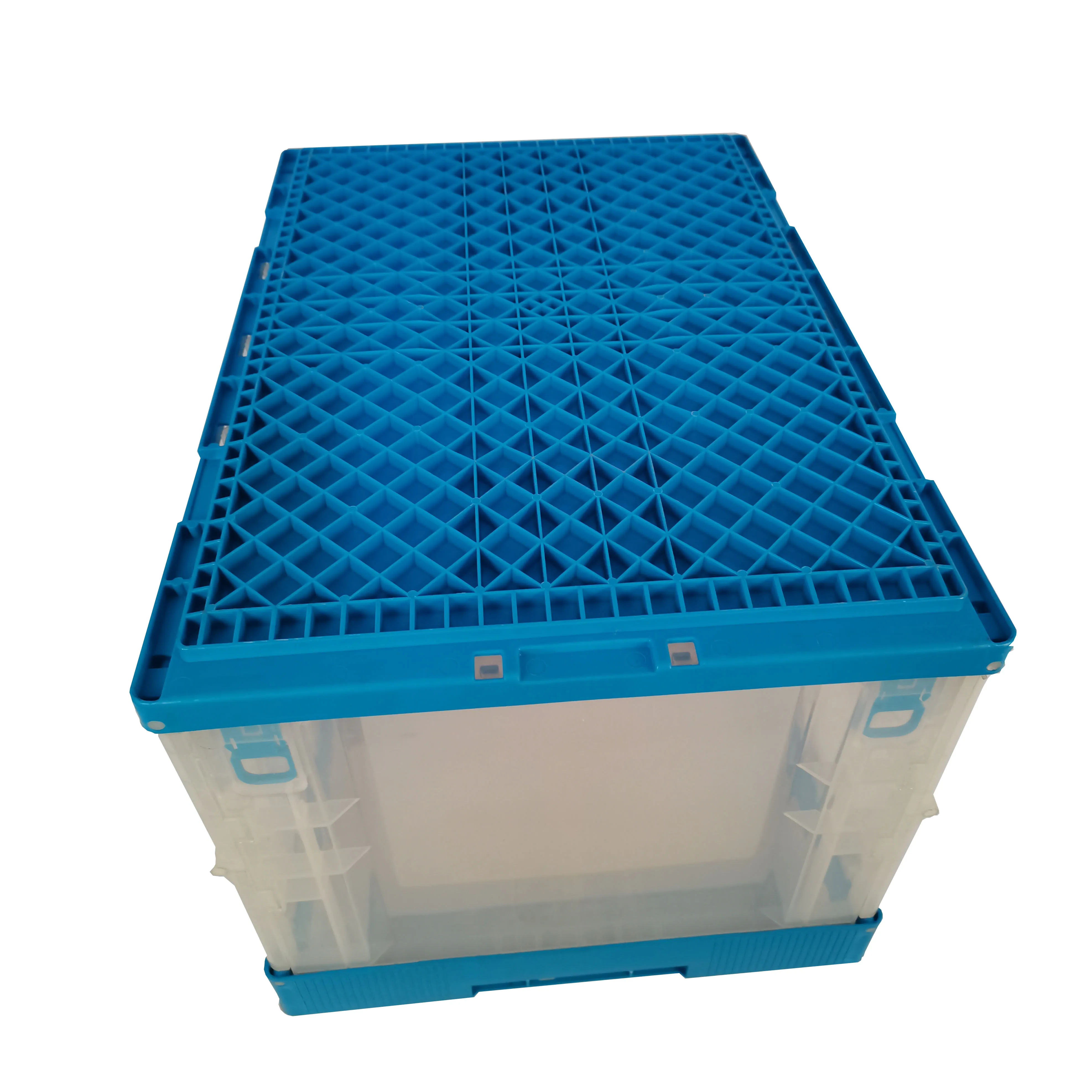 pp塑料空心箱周转箱货物板条箱塑料堆叠箱板板条箱