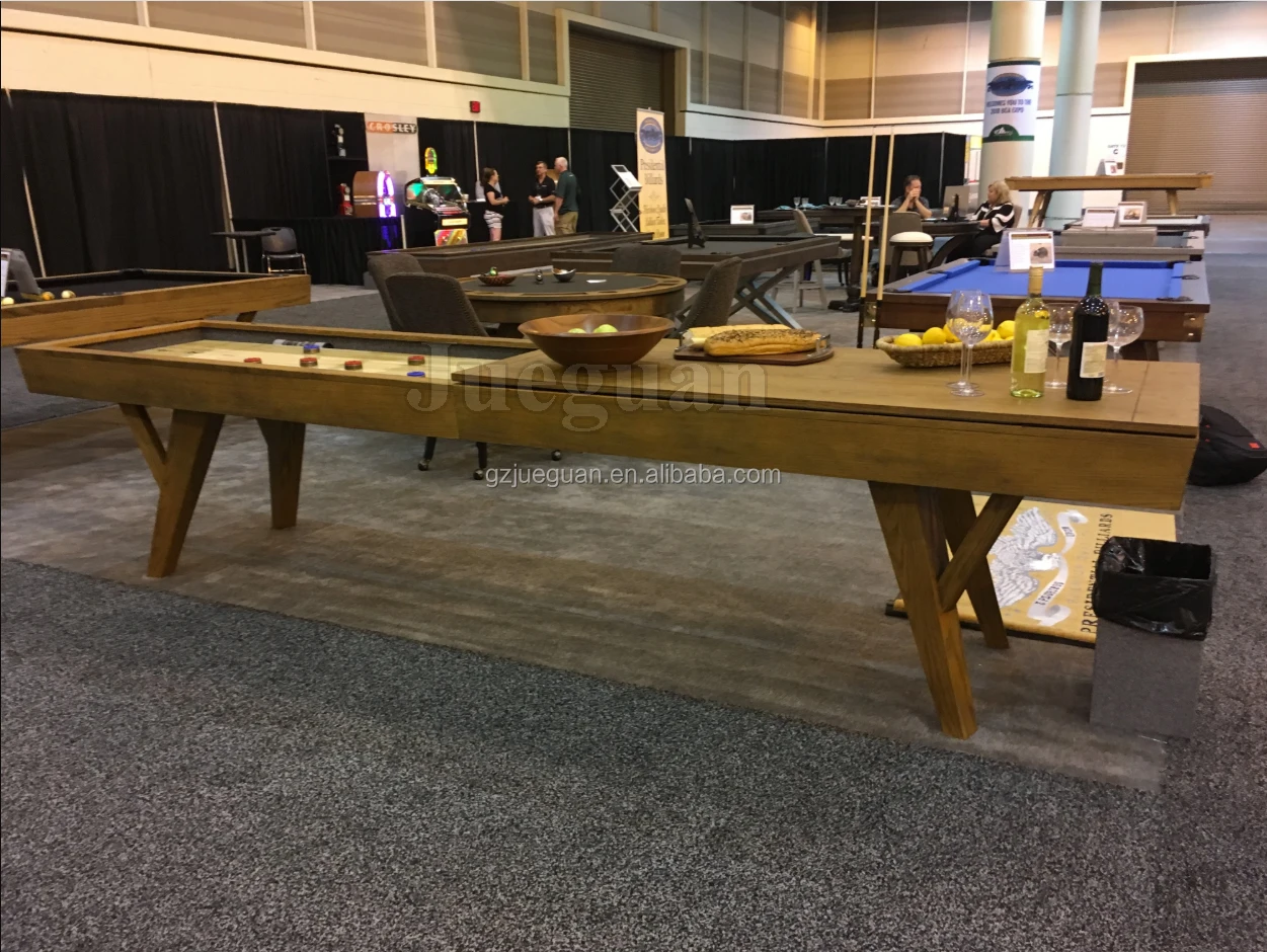 Custom Shuffleboard Game Table Mini 12 Foot 16ft Shuffleboard Table