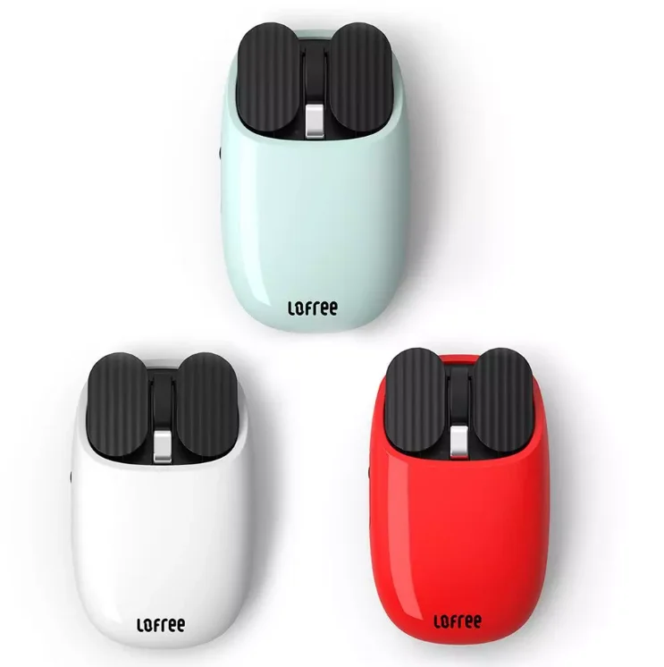 

Lofree Wireless Wireless Compatible Gaming Mouse Potato Chip Mouse Office Portable Practical Mouse Fashion Stylish for Home Usb