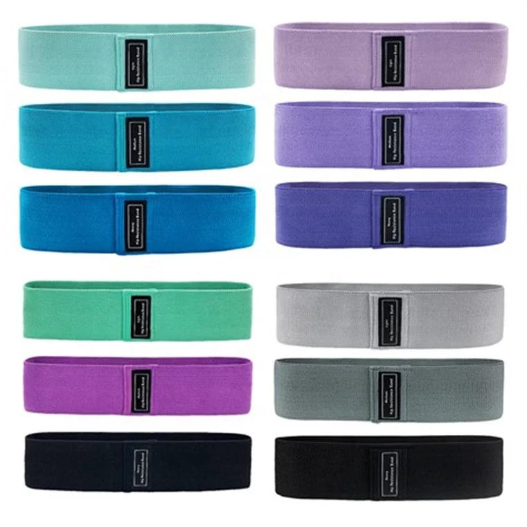 

Customized logo hip bands resistance bands hip bands set for legs and butt