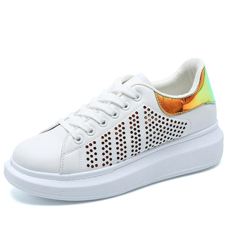
xiziWholesale Womens Leather Fashion Shoes White Brand Sport Shoes 