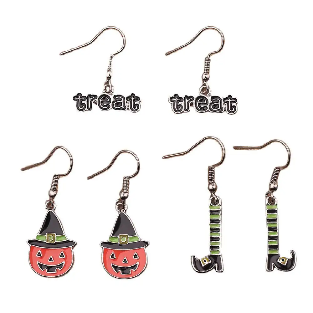 

Sandro Personalized holiday accessories Halloween three-piece earrings