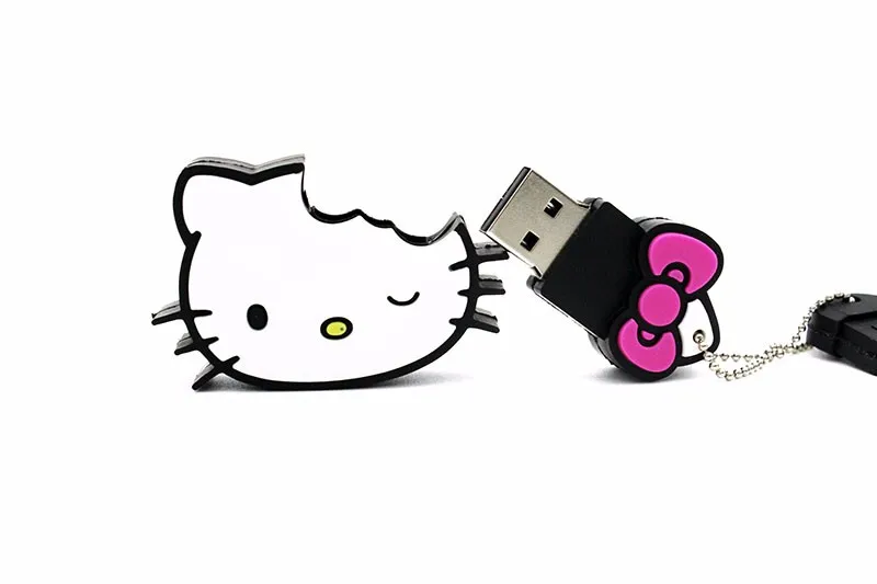 Hello Kitty USB Flash Drive Cartoon Memory Removable Computer Weirdland 