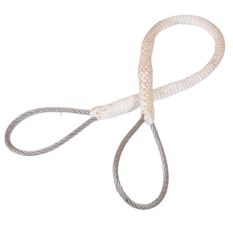 Hand Spliced Steel Wire Rope Sling Covered by Nylon| Alibaba.com