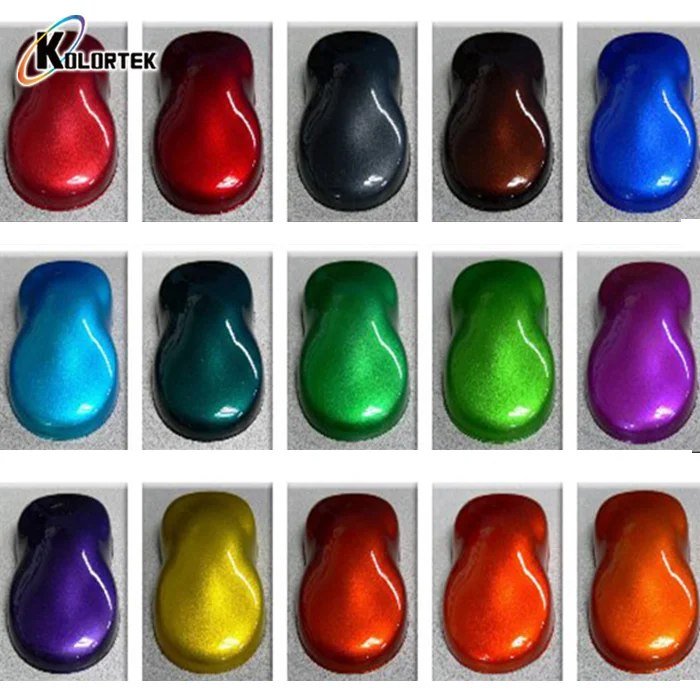 Factory Price Metallic Car Paint Pearl Powder Candy Auto Paint Colors Chinese Supplier View Car Paint Pearl Powder Kolortek Product Details From Kolortek Co Ltd On Alibaba Com