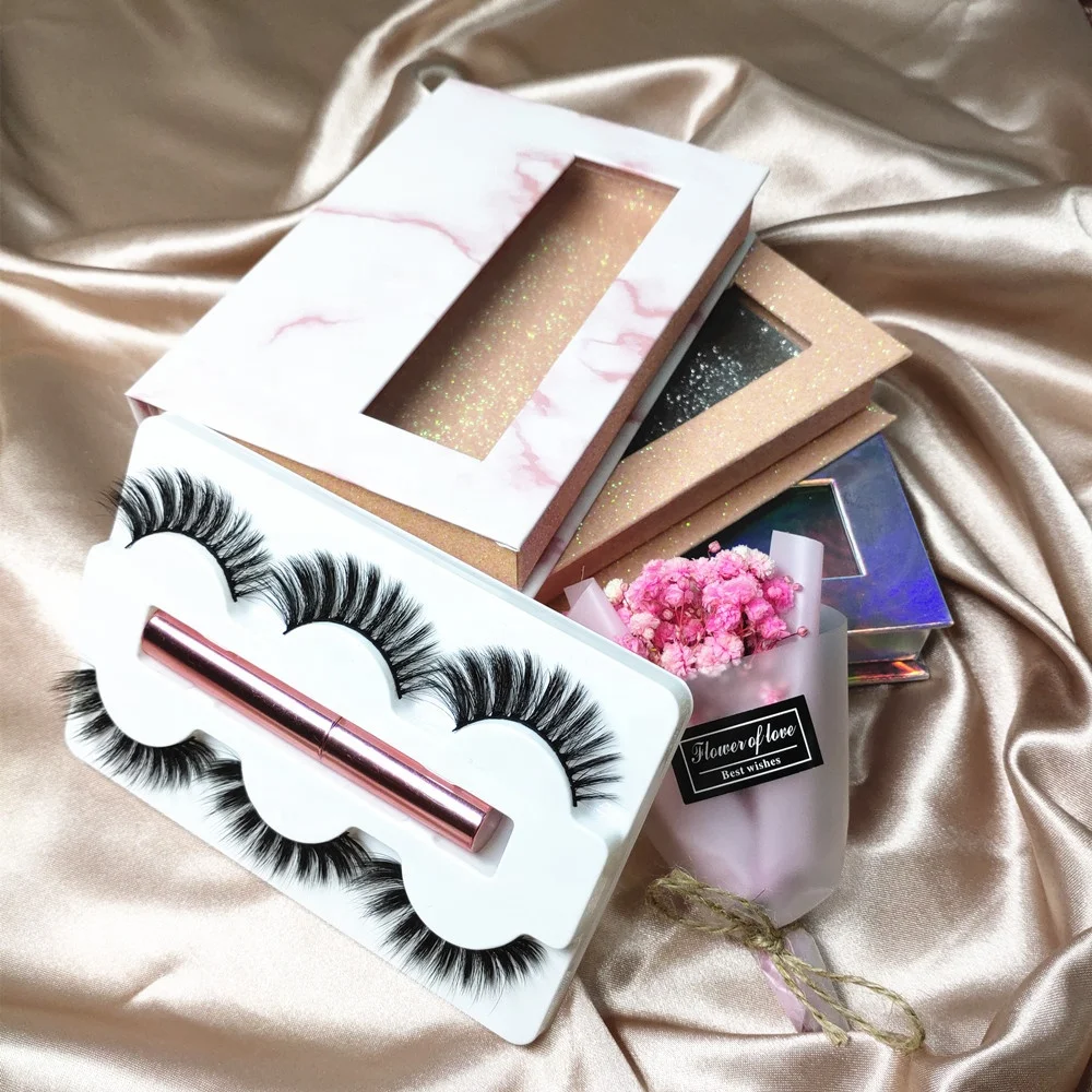 

Magnetic Eyelashes 3 Magnets Magnetic Eyelashes Magnetic Eyelash with Eyeliner Lashes Magnetic Lashes