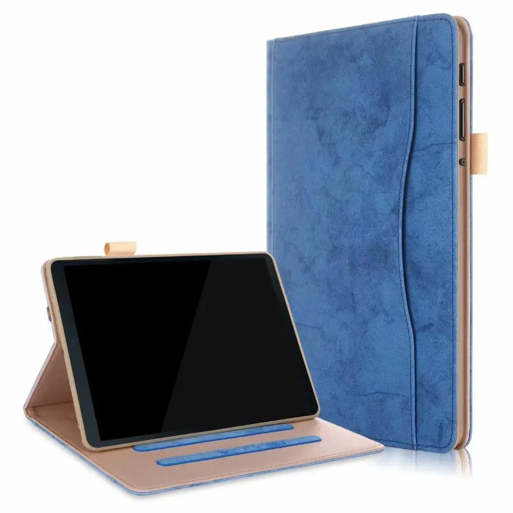 

Smart Cover Slim PU Leather Flip Stand Case Cover for Samsung Galaxy Tab A 10.5 SM-T590 T595 T597, As pictures