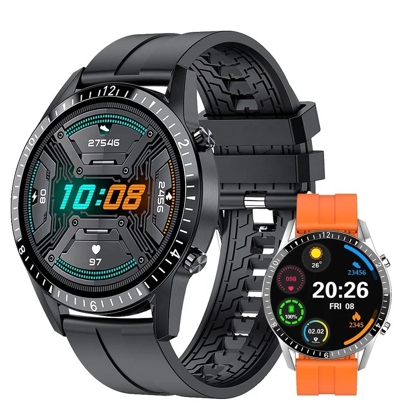 

I9 Smart Watch 2021 Blood Pressure Round Screen Call Smartwatch Men Women Long Battery Life