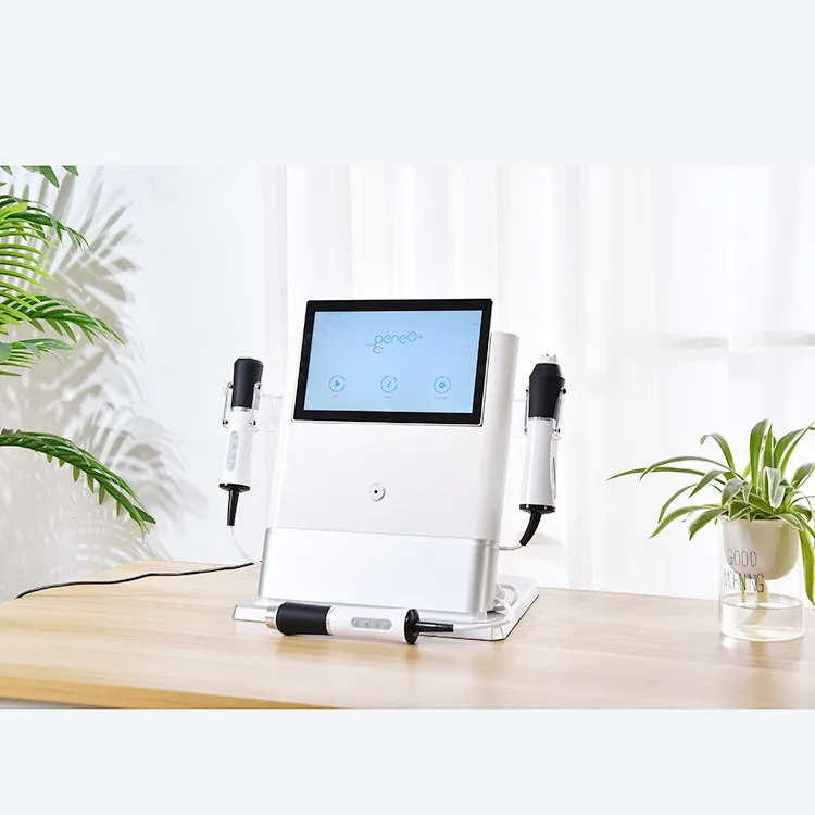 

3 in 1 super facial portable Oxygeneos/ oxygen facial machine oxygen Jet Facial Machine RF Ultrasonic Skin Care