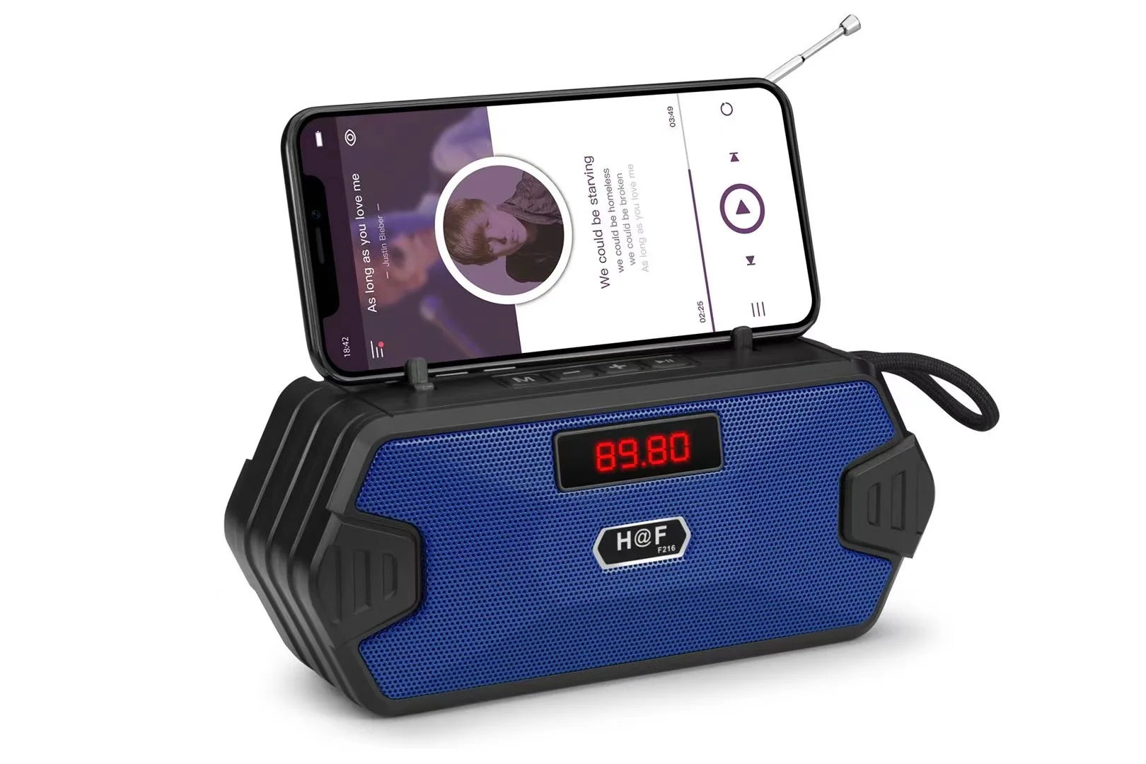 HOLSTEN BOSSEN HF-F216 Portable Waterproof Speaker - ANKUX.COM