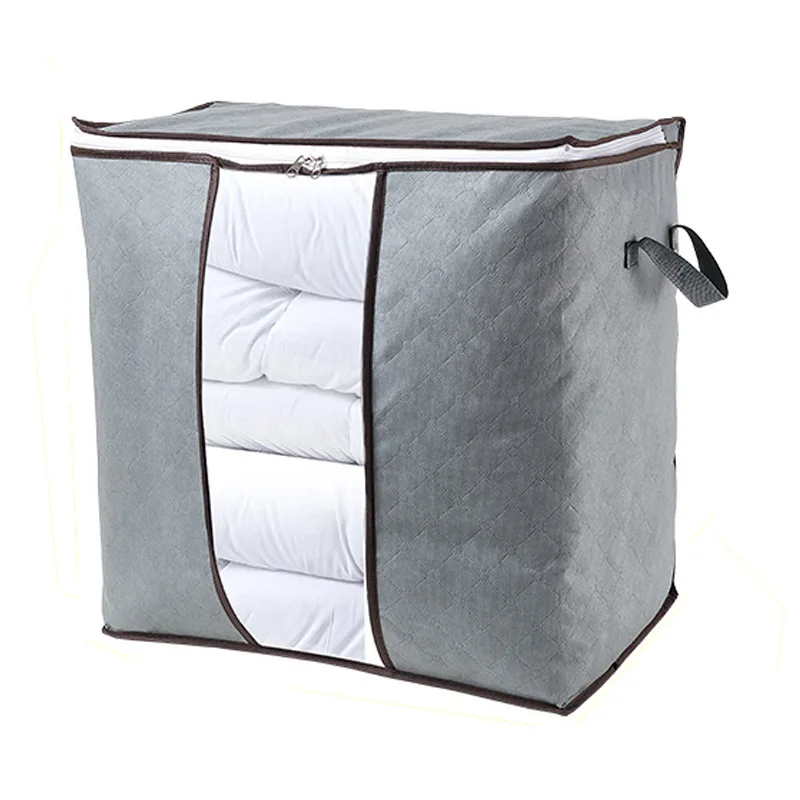 

Portable Foldable Large Capacity Ordinary Storage Bag Organizer for Clothes Quilt Blanket, Picture
