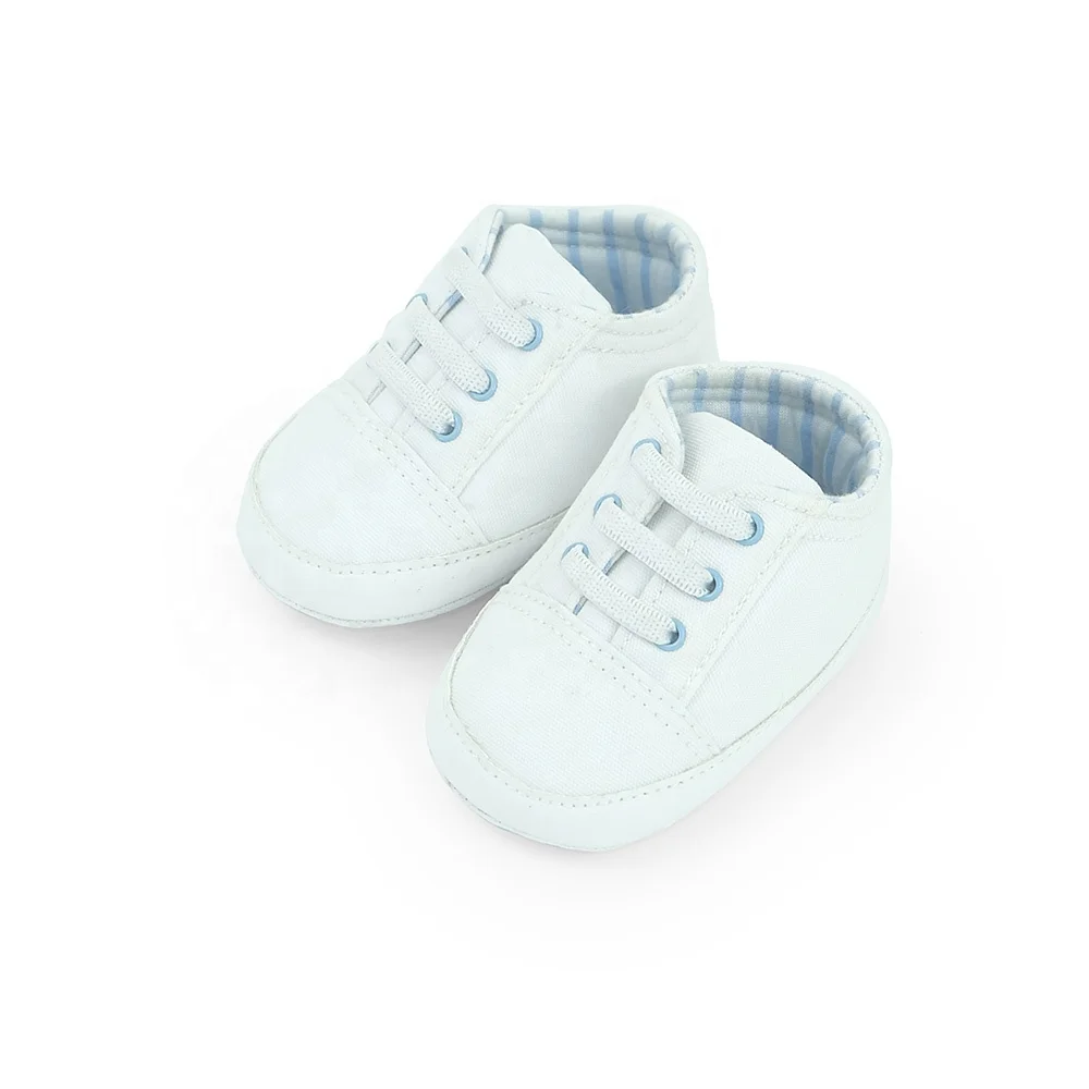 
White Casual Baby Shoes Toddler Pre Walker Shoes Soft Sole Baby Sneakers 