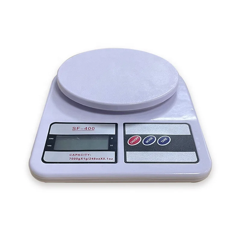 

Food Scale 5KG Electronic Plastic 5kg Digital Diet Kitchen Weight Measuring SF400 Kitchen Scale