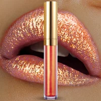 

Popular vendor private label glitter lipgloss for women liquid shinny lip gloss