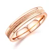 China Factory Value Popular Latest Designs for Girls Gold Wedding Ring