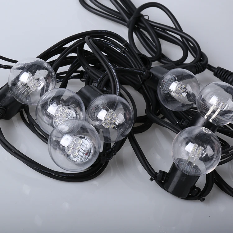 led festoon light chain lighting G45 led garland string light for outdoor party ,garden,wedding and christmas lighting use