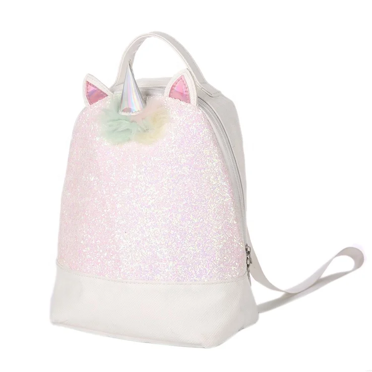 

Boys and girls Unicorn Cute bobby Mini Lovely Sequins Fashion Blingbling Sparkling Backpack softback backpack school bags girl, Picture