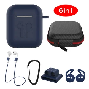 Silicone Case Cover Accessories Kit AirPods