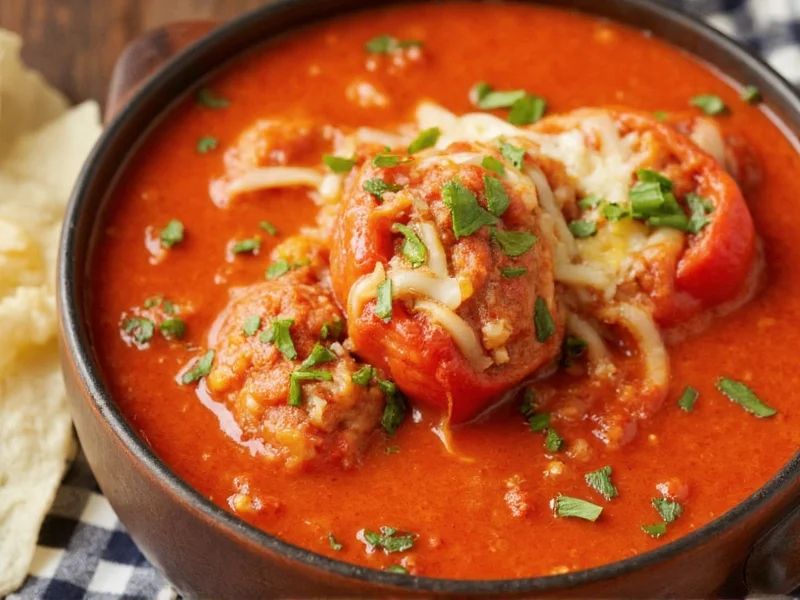 Perfect Stuffed Peppers Soup Recipe in 30 Minutes