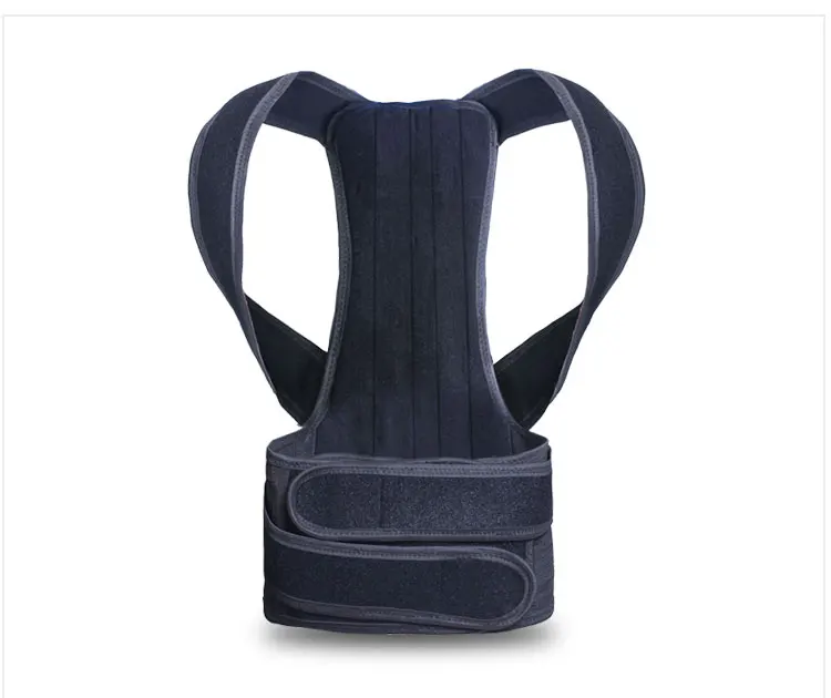

Lower back support belt back support vest posture corrector with back support, Black