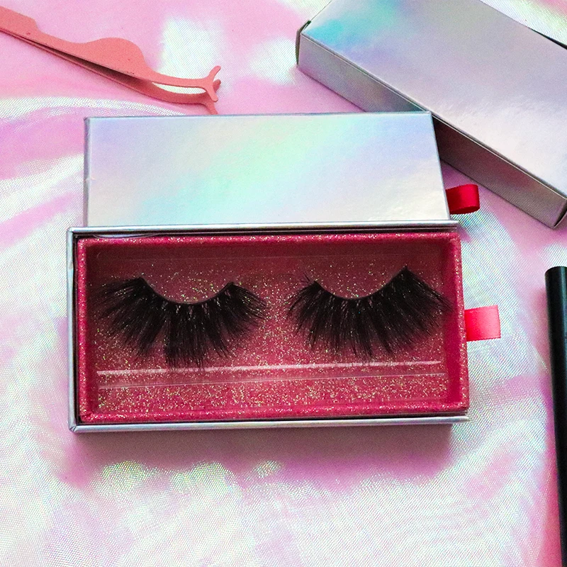 

natural black fluffy vegan lashes curly unique comfortable faux mink eyelashes