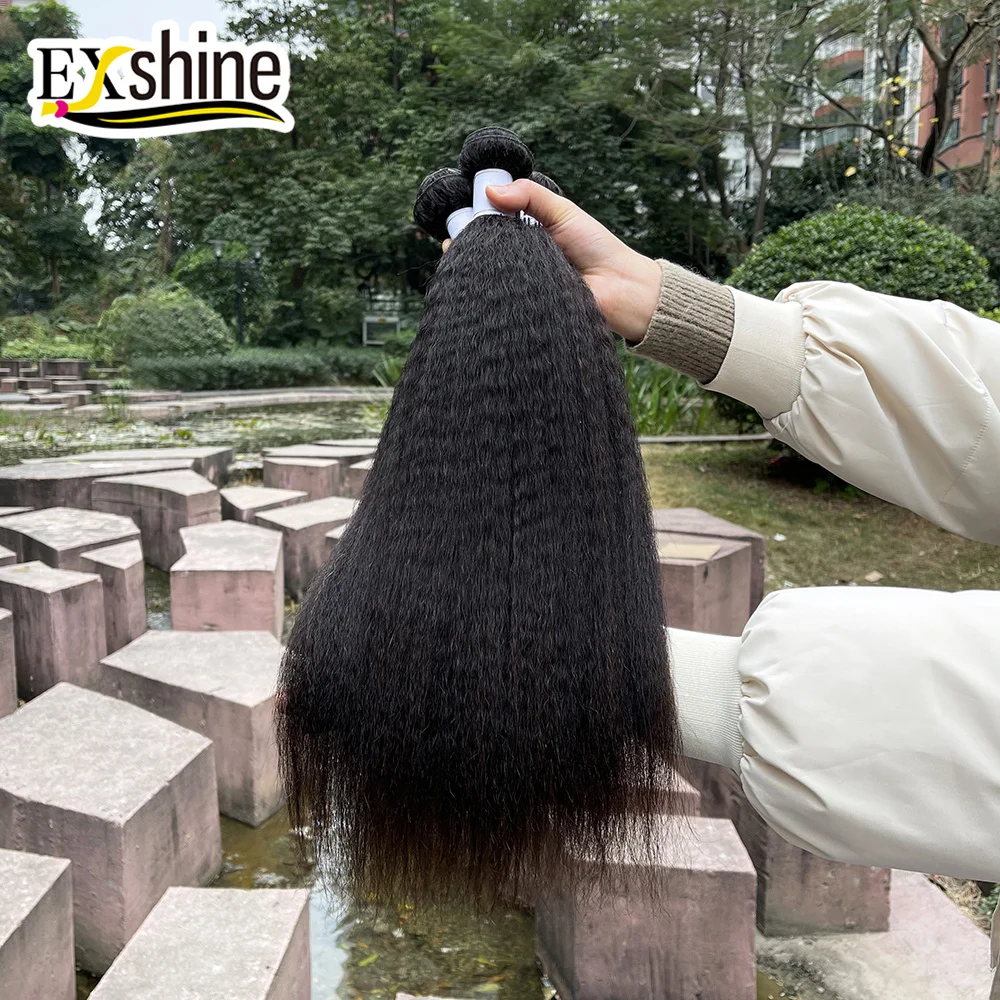 

Dropship Wholesale 100% Peruvian Virgin Hair Kinky Straight Hair Extensions Human Hair Bundles