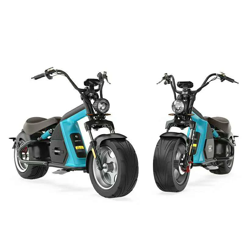 

2021 60V 2000w 2 wide wheel wide tire M8 electric scooter for sale