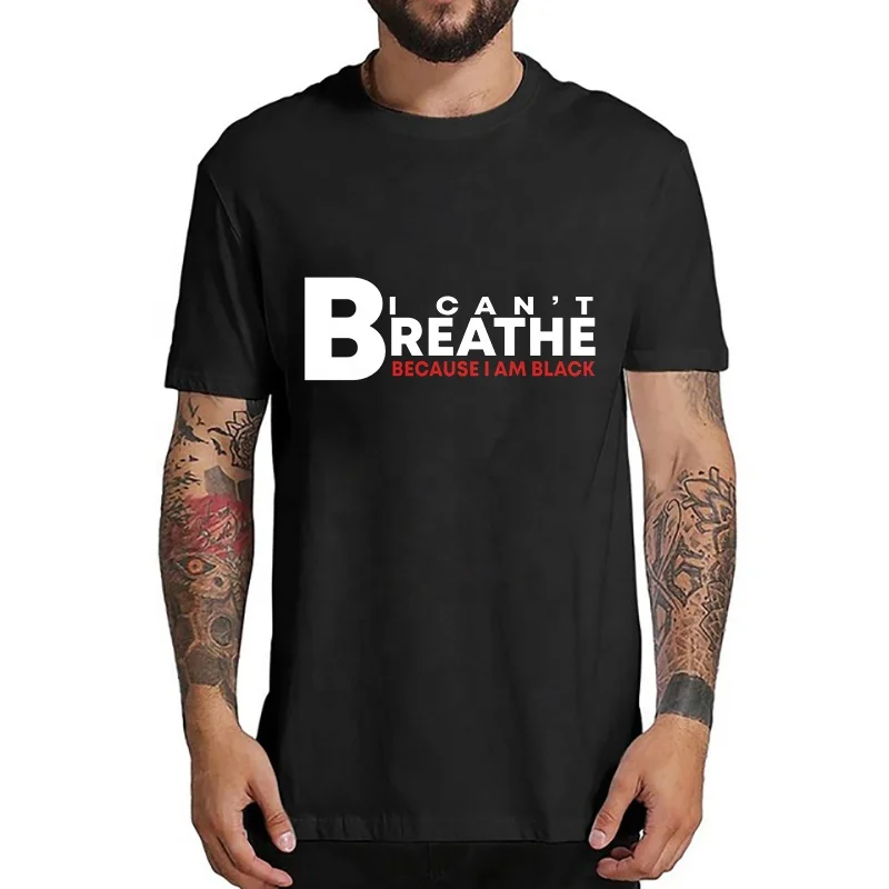 

Wholesale Hot Selling I Can't Breathe T Shirt Black Lives Matter T-shirt, Picture