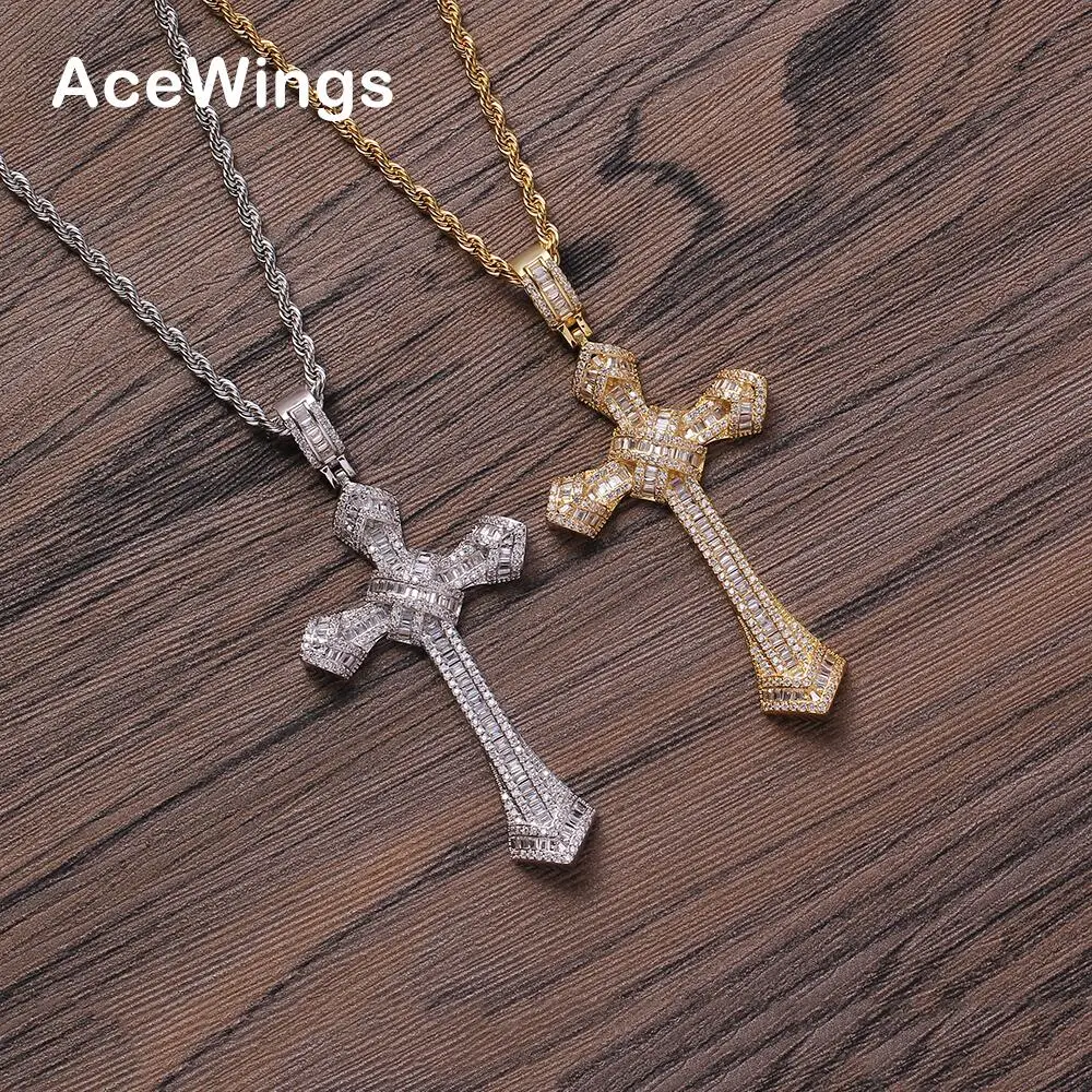 

CN302 Brass CZ Pendant Micro setting with AAA Zircon Stone Necklace Jewelry