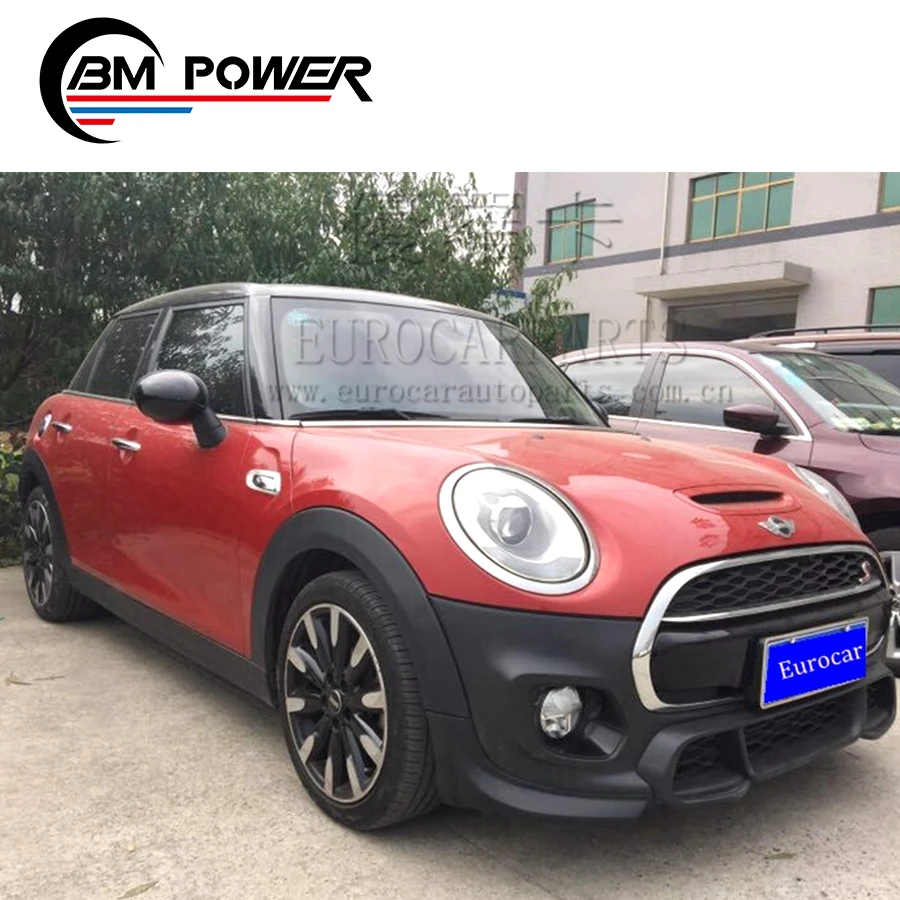 Mini F56 F55 JCW Pro extend PP body kit MINI S F55 F56 13~16y JCW style front bumpers rear bumpers