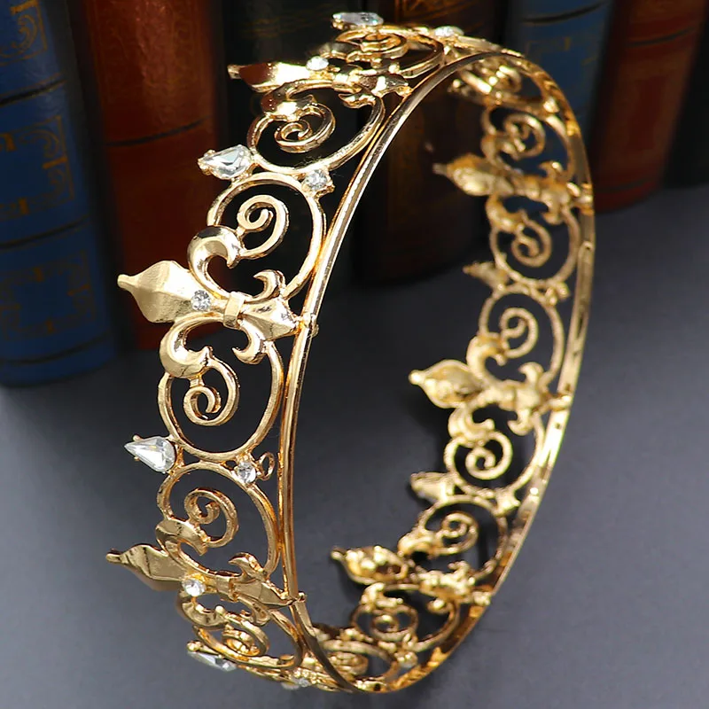 
NeeFu WoFu Metal crown Zirconia Fashion Bridal Wedding Wholesale Wedding Tiaras and Crowns factory Outlet 