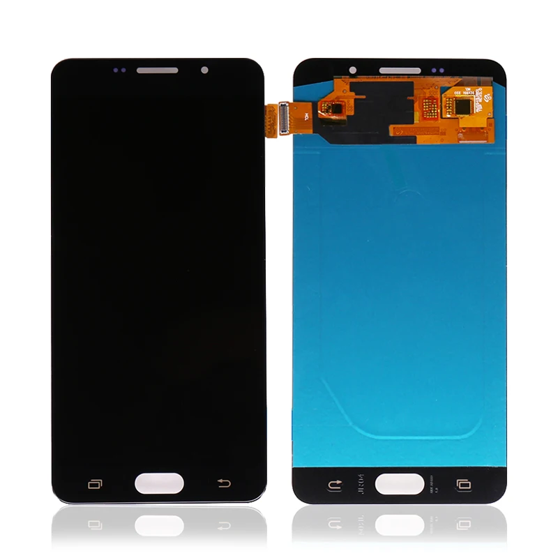 

Free Shipping OLED For Samsung for Galaxy A7 2016 Display LCD for Samsung A710 LCD Touch Screen Digitizer Assembly, Black white