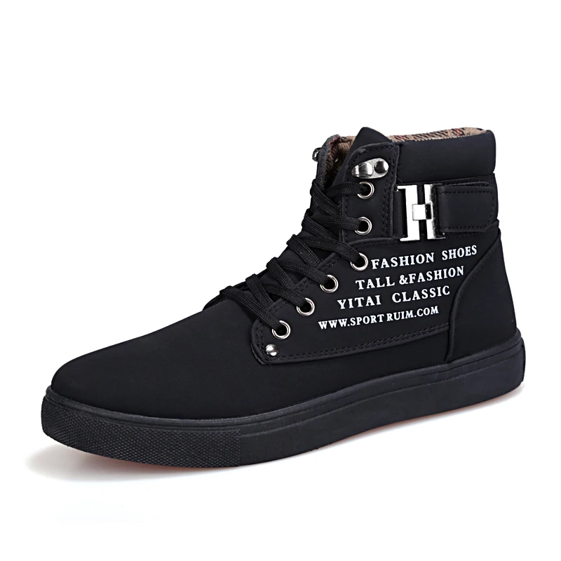 

2021 Fashionable Wholesale Customized Beautiful Logo Men's High Top Senakers Other Canvas Trendy Shoess, White,black,grey