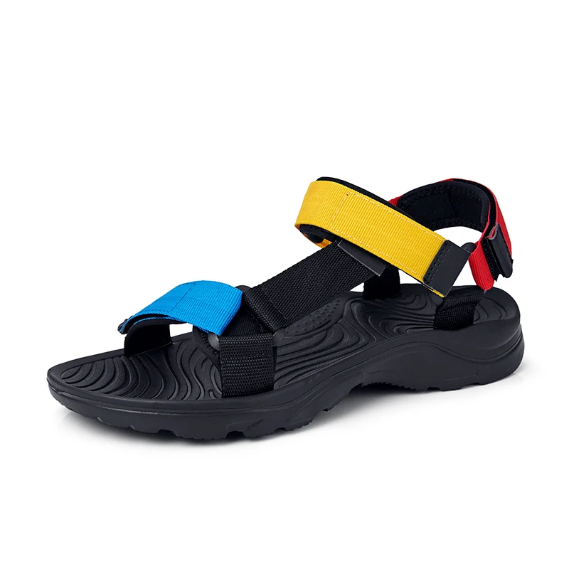 

Factory directly sell wholesale china new model men's beach shoes webbing sandals, As pics/customized