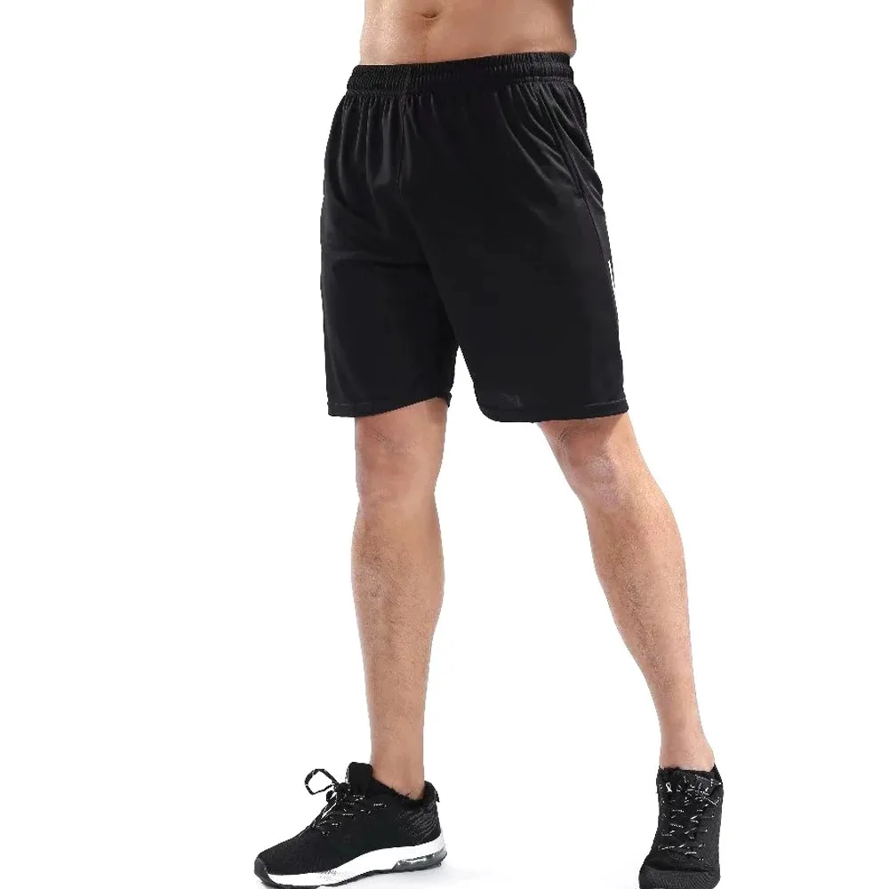 

Men football shorts sports soccer training running shorts GYM Quick Dry Elastic soccer short With pocket