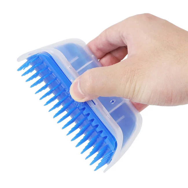 

Fiddle Artifact Blue Furniture Scratchers Furniture Play Toy Brush Comb Massager