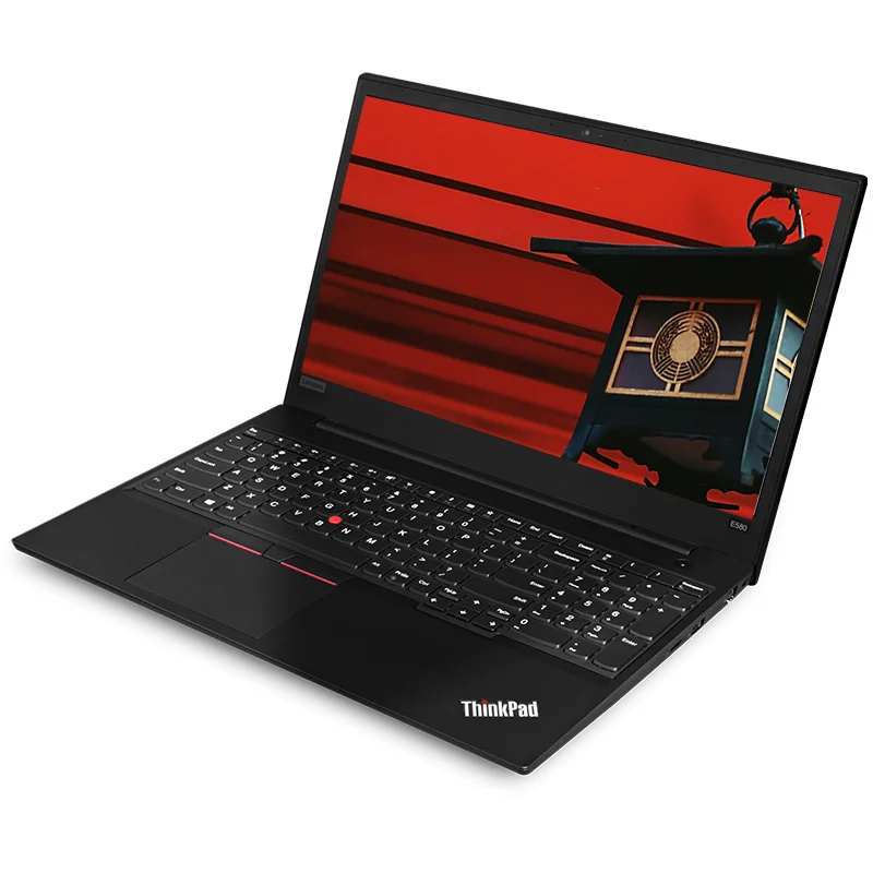 

Used Lenovo laptop ThinkPad E590 business 15.6inch i5 laptops E590 12CD I5 8265U 4G 1TB 2G win10 computers, Black