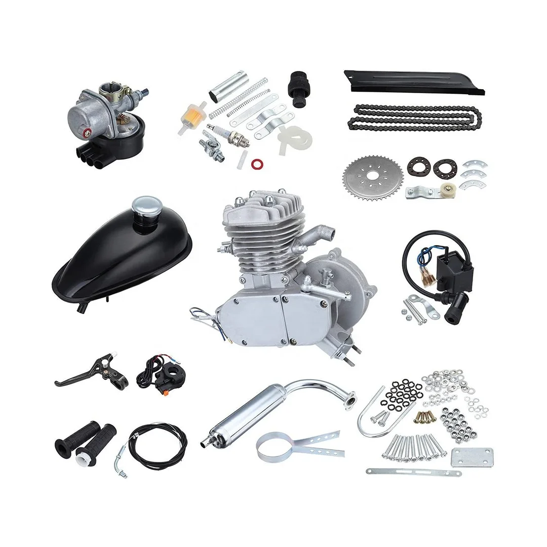 

WINFULL 80cc 2-stroke Air Cooling Motorized Bicycle Bike Petrol Gas Engine Motor Kit