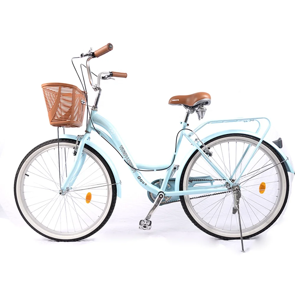 

Chinese factory direct adult bicycle with basket, Customized