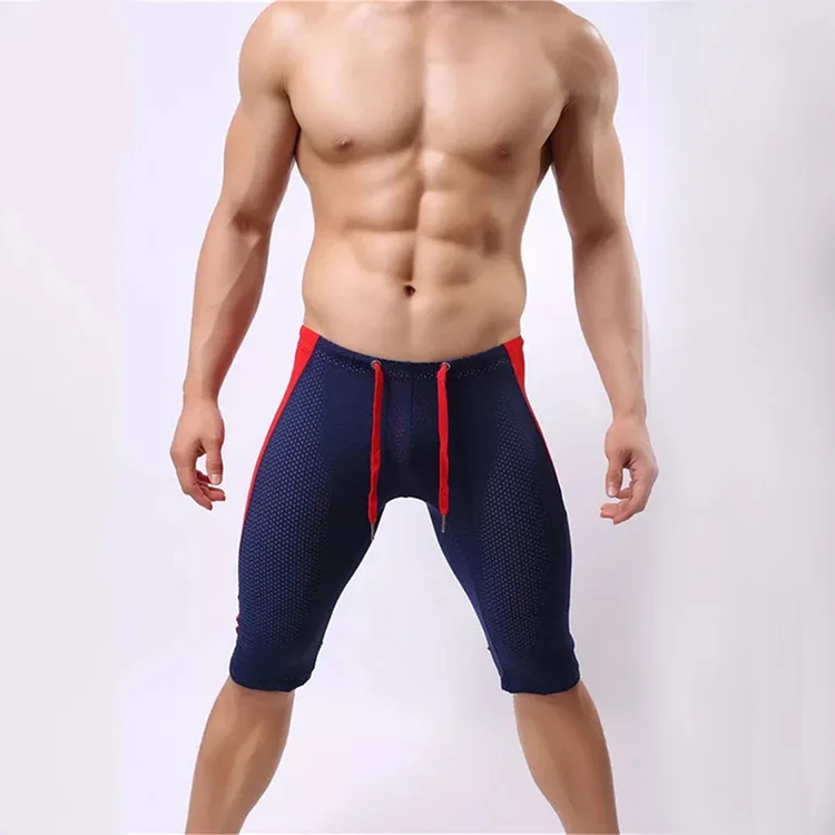 mens tight yoga shorts