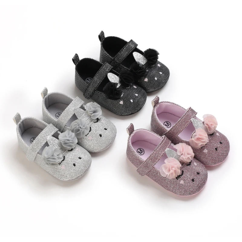 

Baby girl 0-1 year soft-soled non-slip sandals shoes cartoon toddler shoes