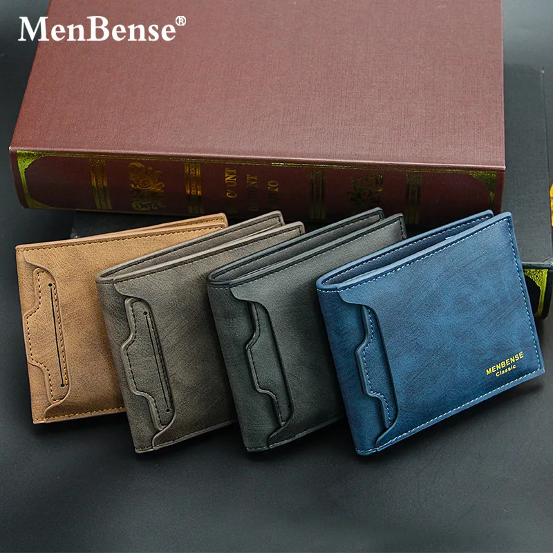 

New Design Men Short Wallet ,Fashion Casual Men PU leather Wallet Wholesale